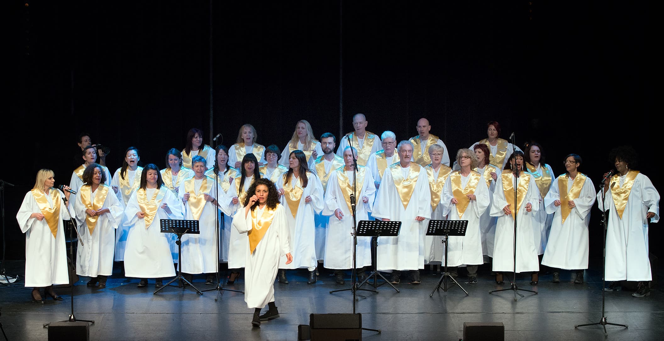 Chorale Joyful Gospel en concert sur la Côte d'Azur